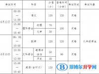 2020年南充什么時候中考