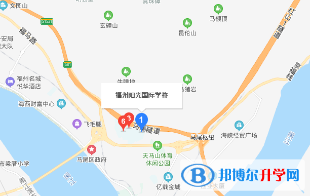 福州陽光國際學校初中部地址在哪里